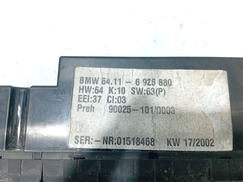 Recambio de mando calefaccion / aire acondicionado para bmw x5 (e53) 3.0 d referencia OEM IAM   