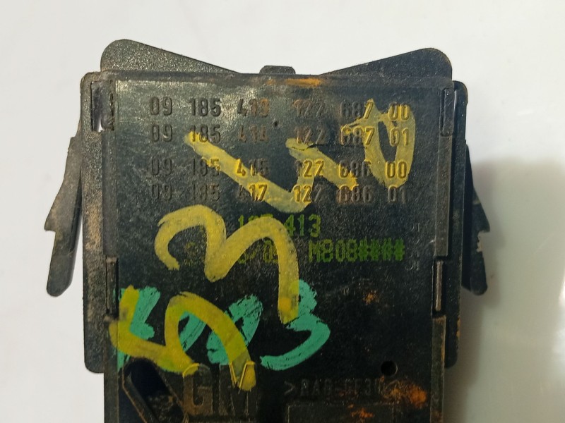 Recambio de mando intermitentes para opel corsa c referencia OEM IAM 0918541312268701  