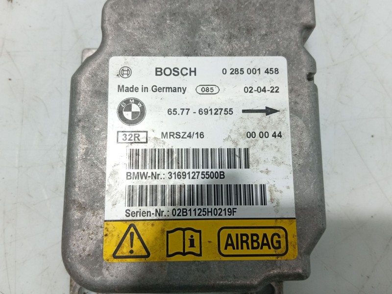 Recambio de centralita airbag para bmw x5 (e53) 3.0 d referencia OEM IAM 31691275500B 02B1125H0219F 