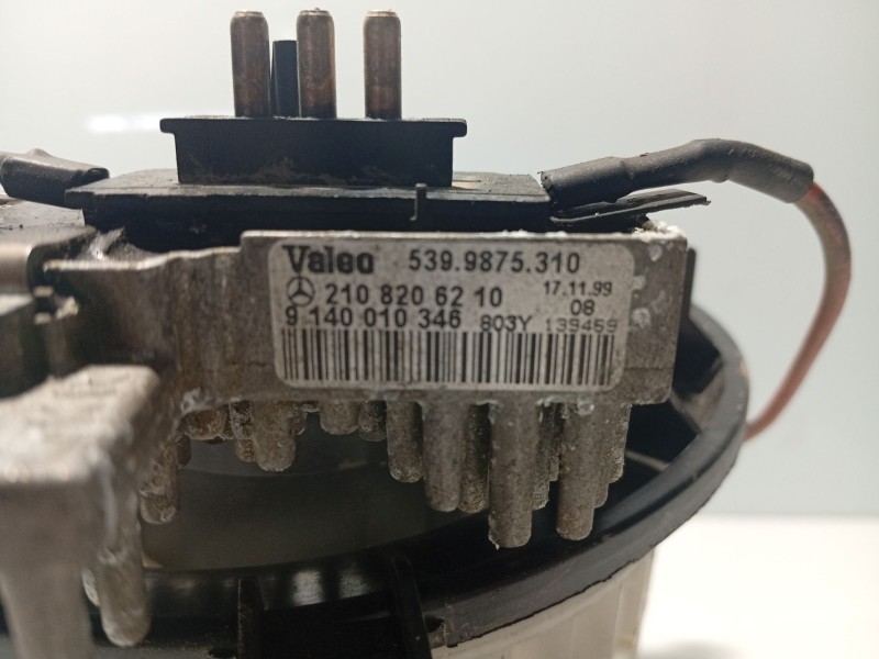 Recambio de ventilador calefaccion para mercedes-benz clase e (w210) berlina diesel referencia OEM IAM A2108206210  