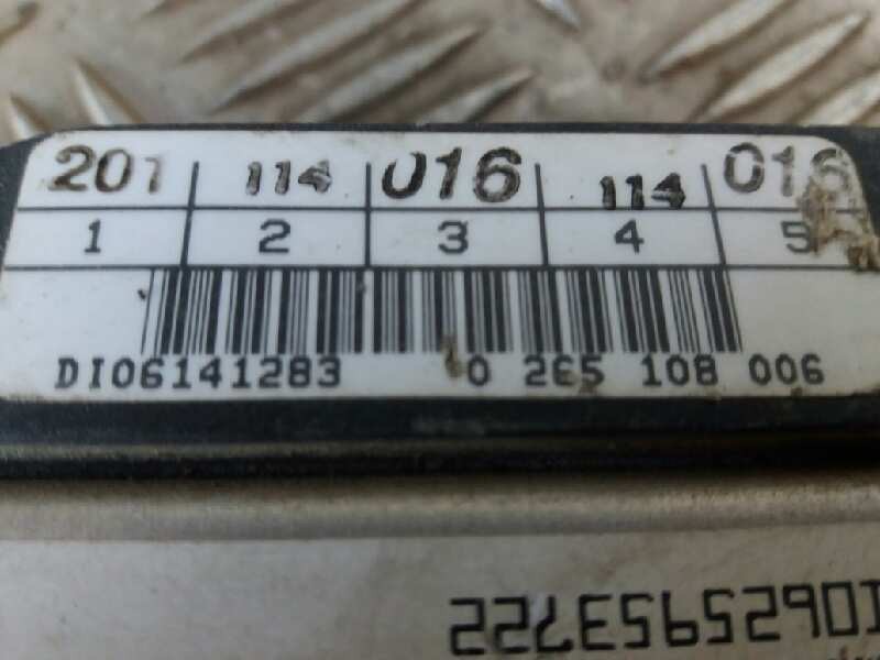 Recambio de centralita abs para  referencia OEM IAM 0265108006 1162504 