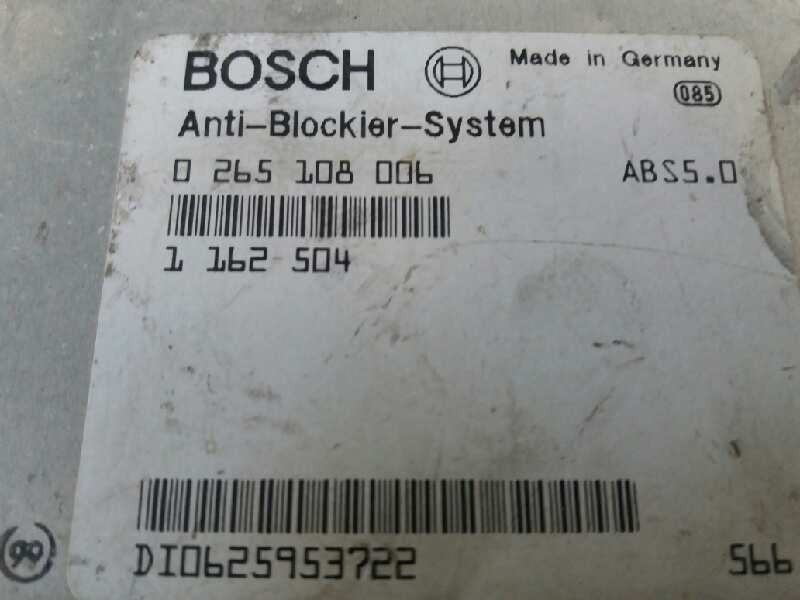Recambio de centralita abs para  referencia OEM IAM 0265108006 1162504 