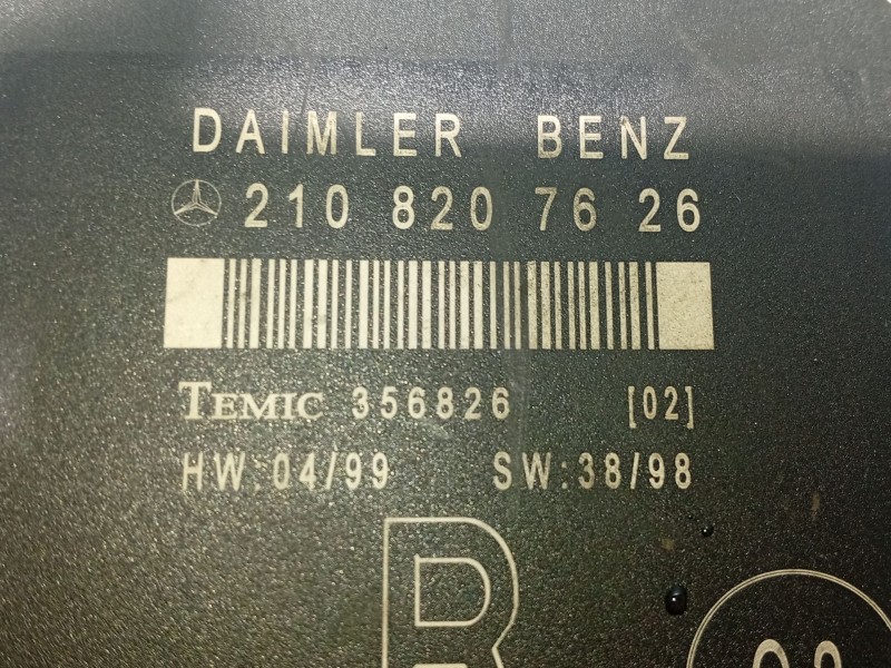 Recambio de modulo electronico para mercedes-benz clase e (w210) berlina diesel referencia OEM IAM 2108207626  