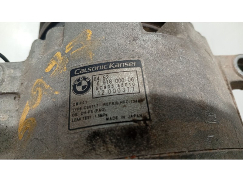Recambio de compresor aire acondicionado para bmw x5 (e53) 3.0 d referencia OEM IAM 64526918000  