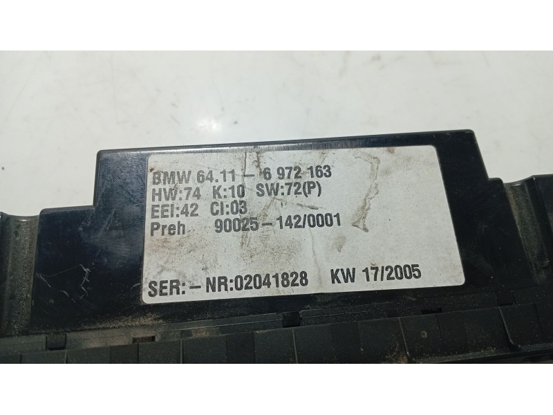 Recambio de mando climatizador para bmw x5 (e53) 3.0 d referencia OEM IAM   