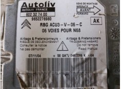 Recambio de centralita airbag para citroen xsara picasso 2.0 hdi satisfaction ii   |   10.04 - 12.05 | 2004 - 2005 | 90 cv / 66  2