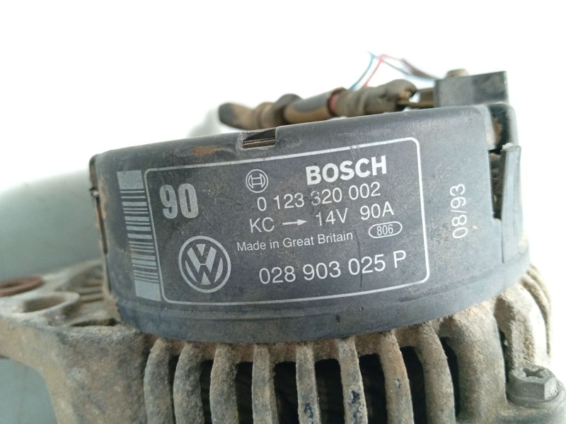 Recambio de alternador para volkswagen t4 transporter/furgoneta (mod. 1991) referencia OEM IAM   