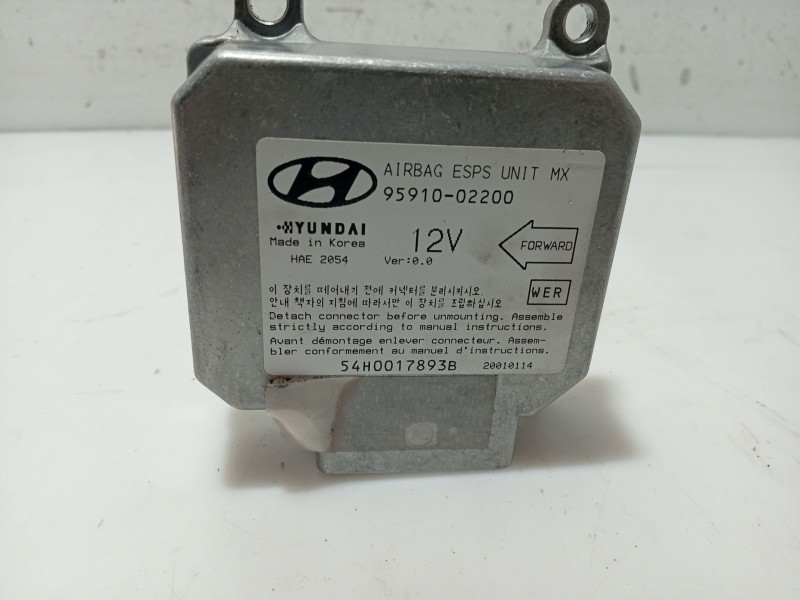 Recambio de centralita airbag para hyundai atos (mx) 1.0 i referencia OEM IAM 9591005700  