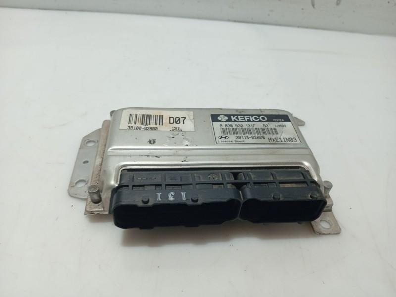 Recambio de centralita motor uce para hyundai atos (mx) 1.0 i referencia OEM IAM 3911002800  