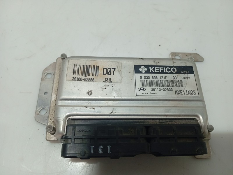 Recambio de centralita motor uce para hyundai atos (mx) 1.0 i referencia OEM IAM 3911002800  