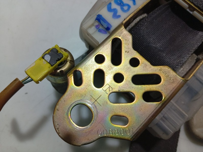 Recambio de cinturon seguridad delantero derecho para suzuki ignis rm (mh) referencia OEM IAM   