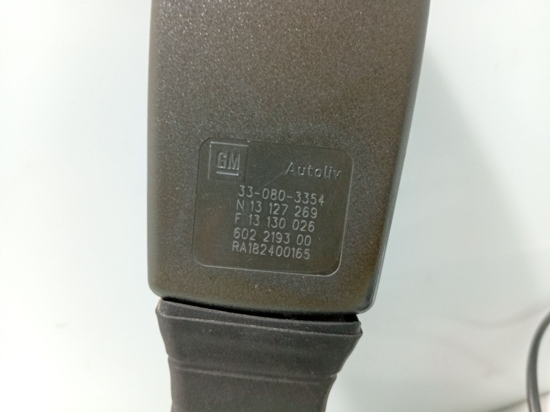 Recambio de anclaje cinturon delantero derecho para opel astra h (a04) 1.6 (l48) referencia OEM IAM   