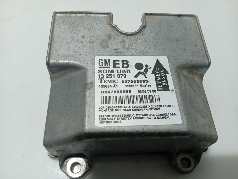 Recambio de centralita airbag para opel astra h (a04) 1.6 (l48) referencia OEM IAM   