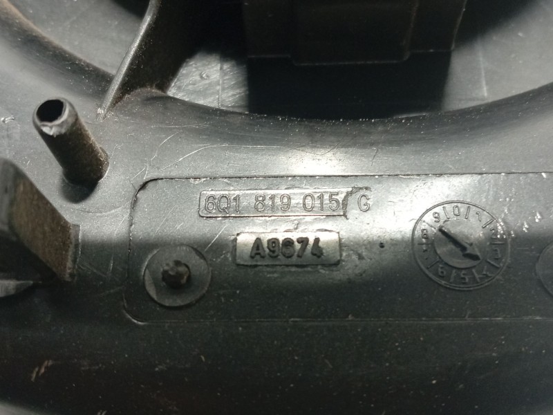 Recambio de ventilador calefaccion para skoda fabia ii (542) 1.4 tdi referencia OEM IAM 6R1819015A  