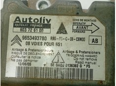 Recambio de centralita airbag para citroën c4 berlina referencia OEM IAM 9653493780  603726100 2
