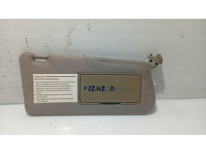 Recambio de parasol derecho para hyundai xg 3.0 xg referencia OEM IAM 8520239630ZQ  
