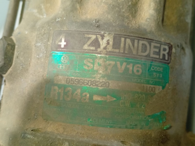 Recambio de compresor aire acondicionado para volkswagen golf iii berlina (1h1) referencia OEM IAM 0596608220  