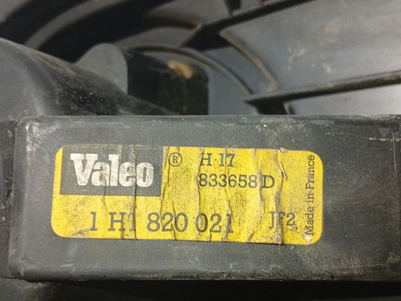 Recambio de ventilador calefaccion para volkswagen golf iii berlina (1h1) referencia OEM IAM 1H1820021 1H1819021 833658