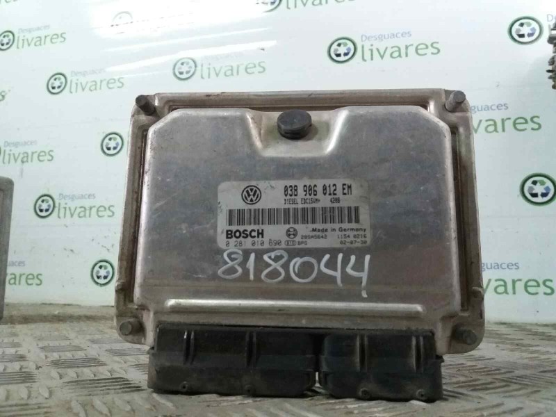 Recambio de centralita motor uce para seat ibiza (6l1) stella   |   04.02 - 12.04 | 2002 - 2004 | 64 cv / 47 kw referencia OEM I Recambio de centralita motor uce para seat ibiza (6l1) stella   |   04.02 - 12.04 | 2002 - 2004 | 64 cv / 47 kw referencia OEM I