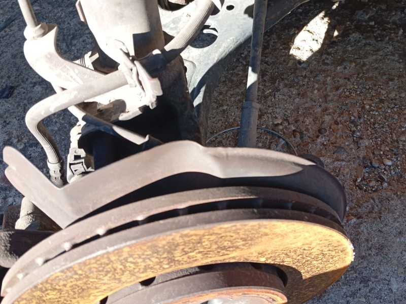 Recambio de mangueta delantera izquierda para skoda fabia ii (542) 1.4 tdi referencia OEM IAM 6Q0407255AC  