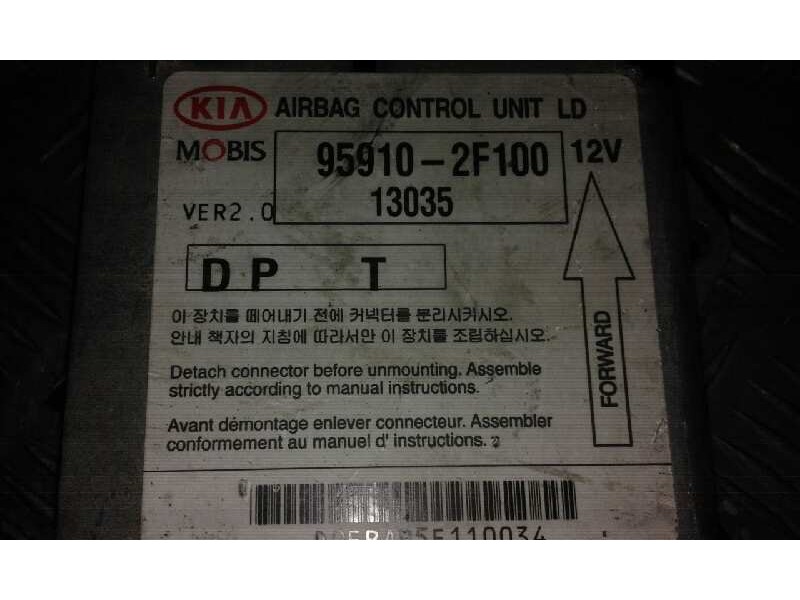 Recambio de centralita airbag para kia cerato 2.0 turbodiesel cat   |   0.04 - 0.07 | 2004 - 2007 | 113 cv / 83 kw referencia OE