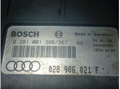 Recambio de centralita motor uce para audi a4 b5 (8d2) 1.8 referencia OEM IAM 028906021F  0281001367 2