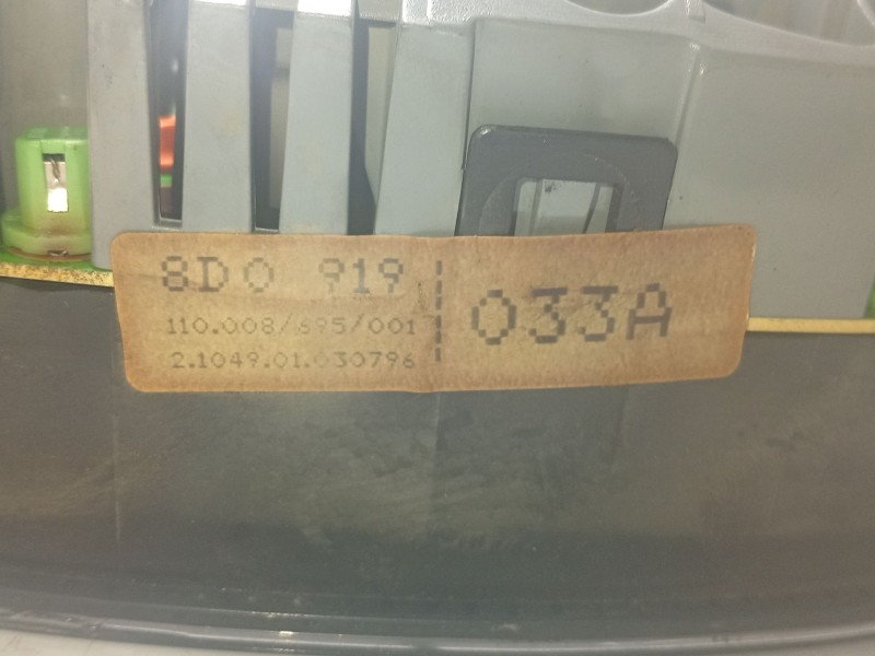 Recambio de cuadro instrumentos para audi a4 b5 (8d2) 1.8 referencia OEM IAM 88311225 8D0919033A 
