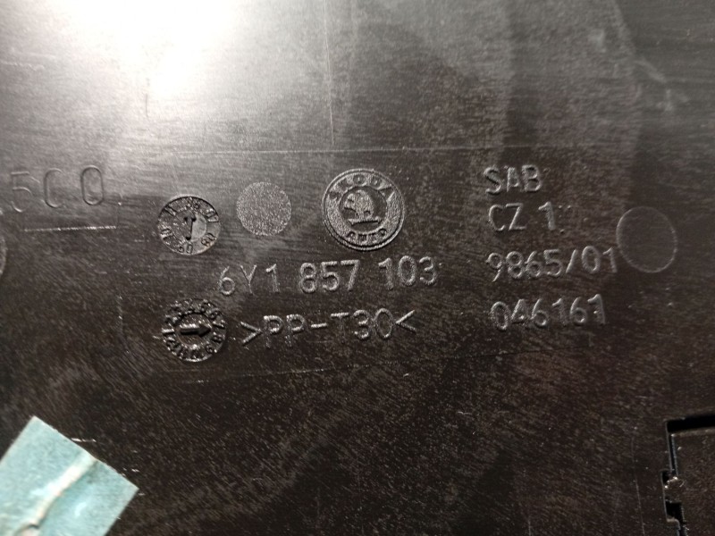 Recambio de guantera para skoda fabia i (6y2) 1.2 referencia OEM IAM 6Y185712147H  