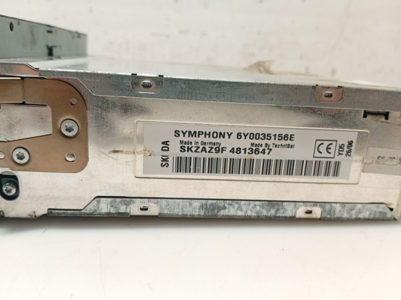 Recambio de sistema audio / radio cd para skoda fabia i (6y2) 1.2 referencia OEM IAM   