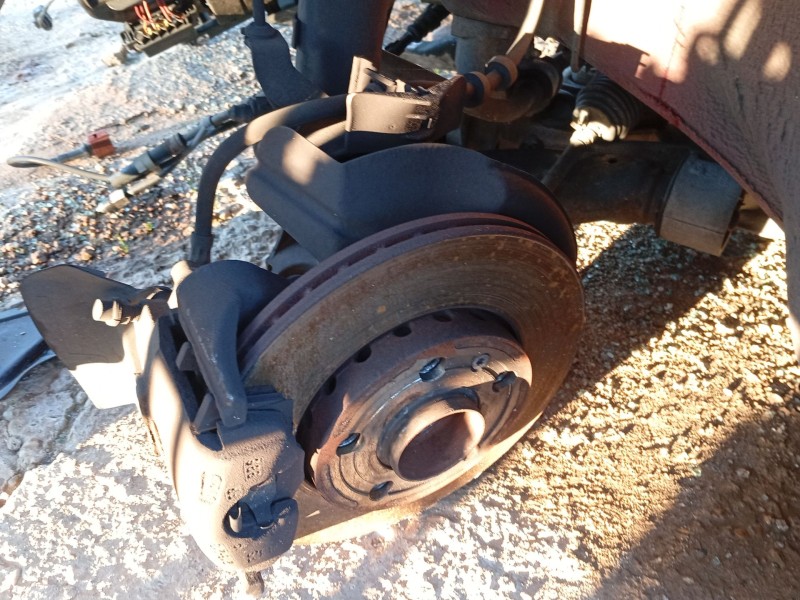 Recambio de mangueta delantera izquierda para skoda fabia i (6y2) 1.2 referencia OEM IAM 6Q0407255T  