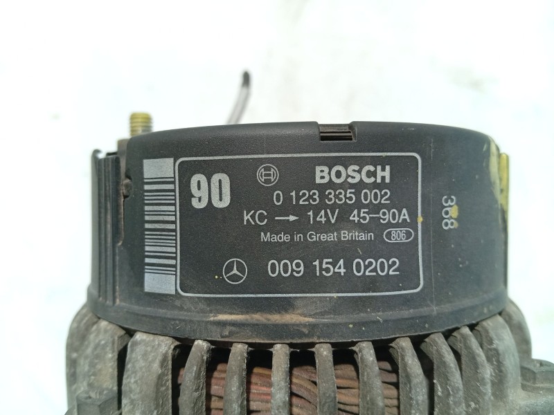 Recambio de alternador para mercedes-benz clase c (w202) c 220 (202.022) referencia OEM IAM 010154460280 0091540202 0123335002