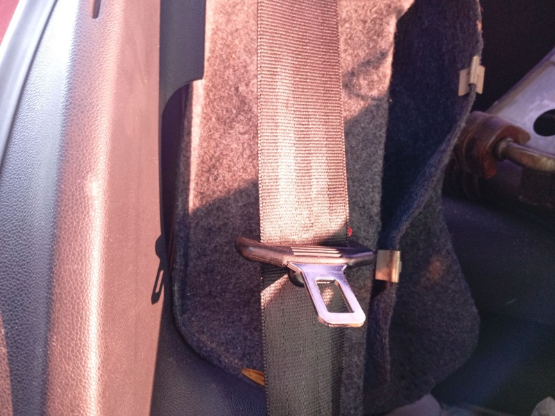 Recambio de cinturon seguridad trasero derecho para skoda fabia i (6y2) 1.2 referencia OEM IAM 6Y6857448FHCP  