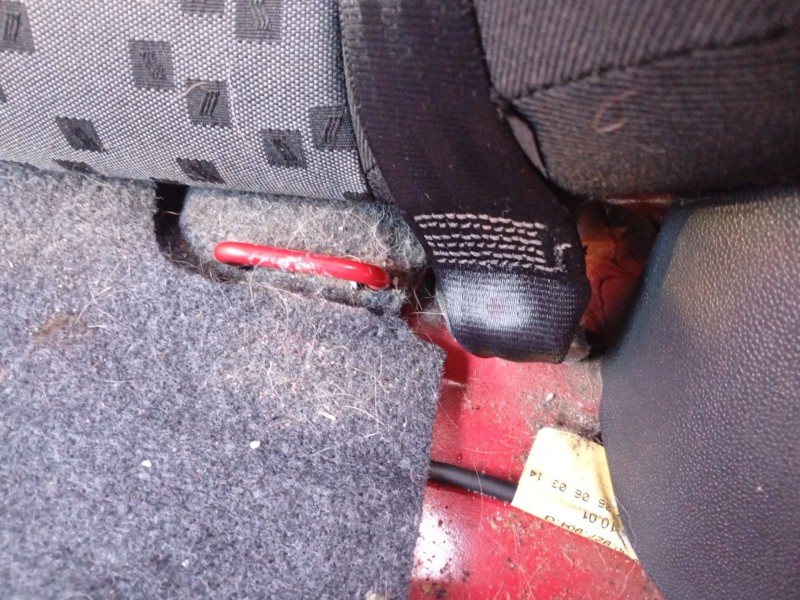 Recambio de cinturon seguridad trasero izquierdo para skoda fabia i (6y2) 1.2 referencia OEM IAM 6Y6857447FHCP  