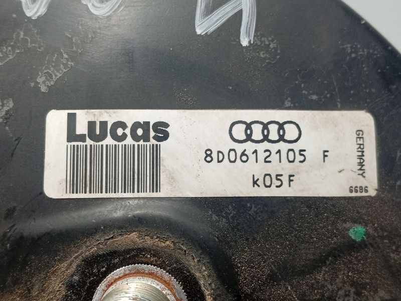 Recambio de servofreno para audi a4 b5 (8d2) 1.9 tdi referencia OEM IAM 8D0612105F  
