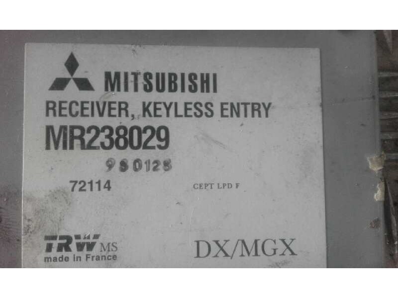 Recambio de modulo electronico para mitsubishi carisma berina 5 (da0) 1.9 turbodiesel   |   0.97 - 0.99 | 1997 - 1999 | 90 cv / 
