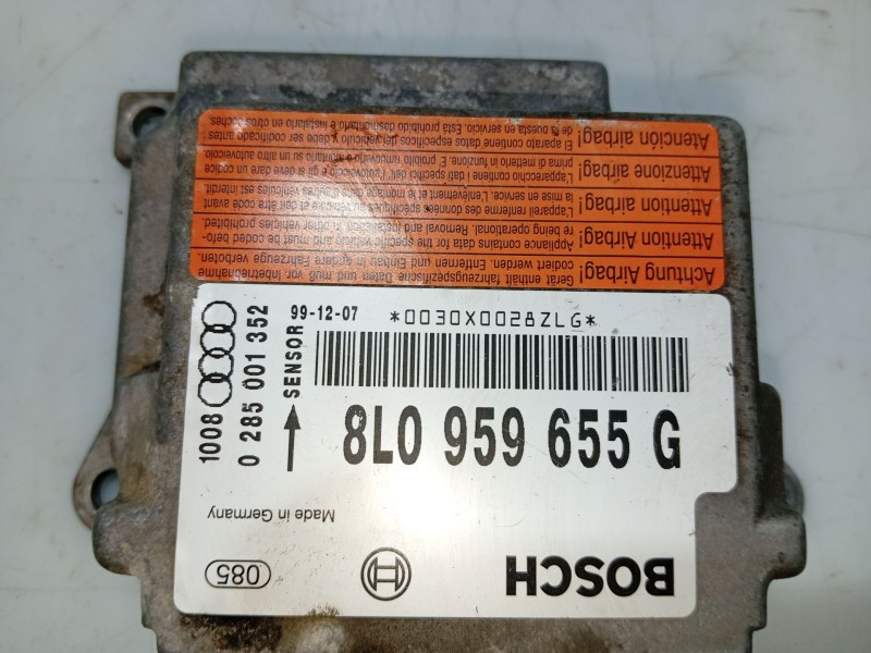 Recambio de centralita airbag para audi a3 (8l) 1.9 tdi referencia OEM IAM   