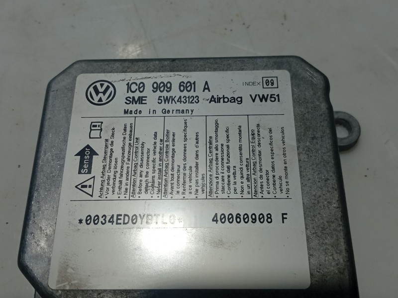 Recambio de centralita airbag para skoda fabia i (6y2) 1.2 referencia OEM IAM   