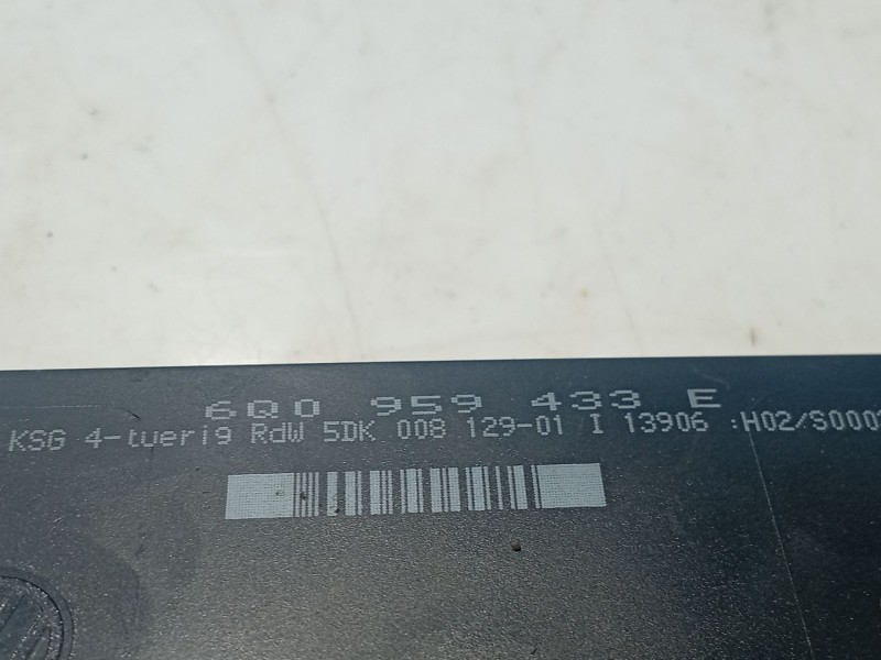 Recambio de modulo confort para skoda fabia i (6y2) 1.2 referencia OEM IAM   