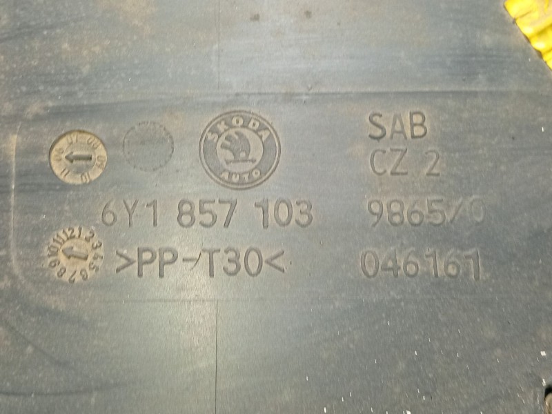 Recambio de guantera para skoda fabia i (6y2) 1.2 referencia OEM IAM 6Y185712147H  