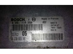 Recambio de centralita motor uce para peugeot 206 berlina play station 2   |   11.01 - 12.03 | 2001 - 2003 | 90 cv / 66 kw refer 2