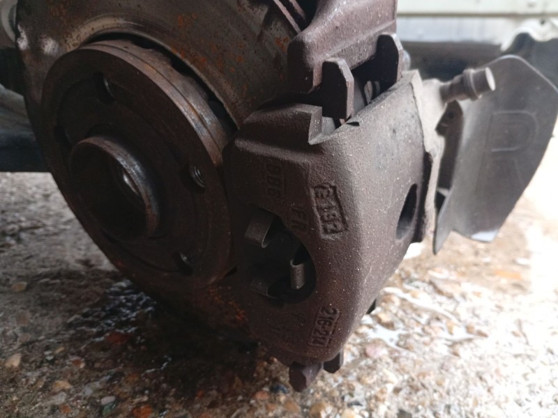 Recambio de pinza freno delantera derecha para skoda fabia i (6y2) 1.2 referencia OEM IAM 1K0615124D  