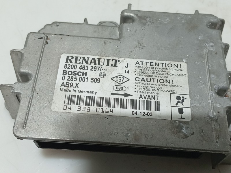 Recambio de centralita airbag para renault modus referencia OEM IAM   