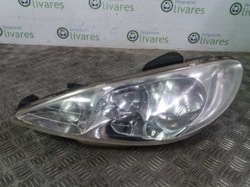 Recambio de faro izquierdo para peugeot 206 berlina xs-line   |   09.01 - ... | 2001 | 68 cv / 50 kw referencia OEM IAM    Recambio de faro izquierdo para peugeot 206 berlina xs-line   |   09.01 - ... | 2001 | 68 cv / 50 kw referencia OEM IAM