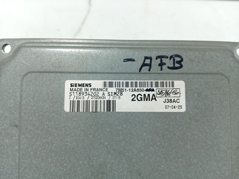 Recambio de centralita inmovilizador para ford focus c-max (dm2) 1.6 referencia OEM IAM   