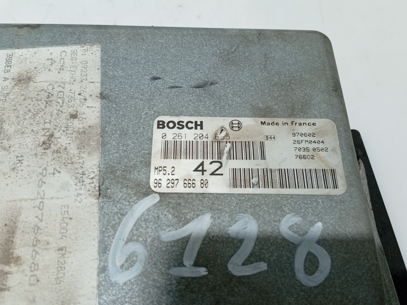 Recambio de centralita motor uce para peugeot 406 (8b) 2.0 16v referencia OEM IAM   