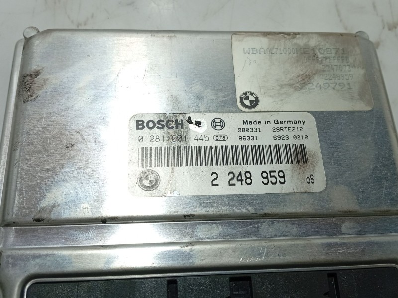 Recambio de centralita motor uce para bmw 3 (e46) 320 d referencia OEM IAM   