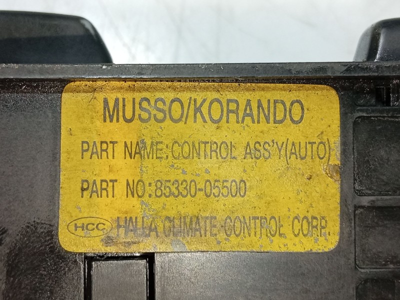 Recambio de mando calefaccion / aire acondicionado para ssangyong musso (fj) 2.9 td referencia OEM IAM   