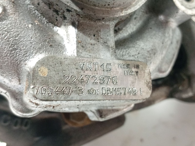 Recambio de turbocompresor para bmw 3 (e46) 320 d referencia OEM IAM 11652414329  