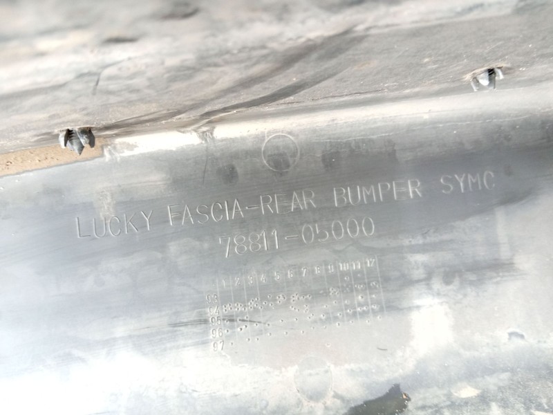 Recambio de paragolpes trasero para ssangyong musso (fj) 2.9 td referencia OEM IAM   