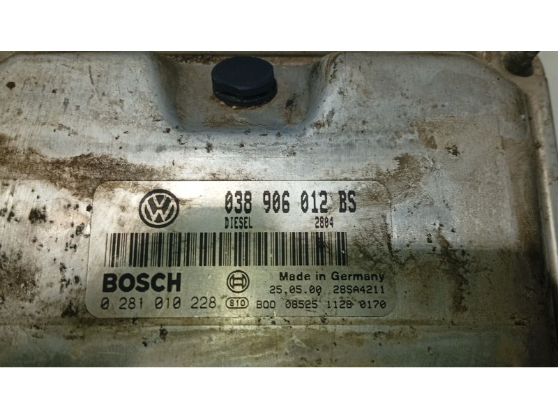 Recambio de centralita motor uce para seat toledo ii (1m2) 1.9 tdi referencia OEM IAM 038906012BS 88311292 0281010228